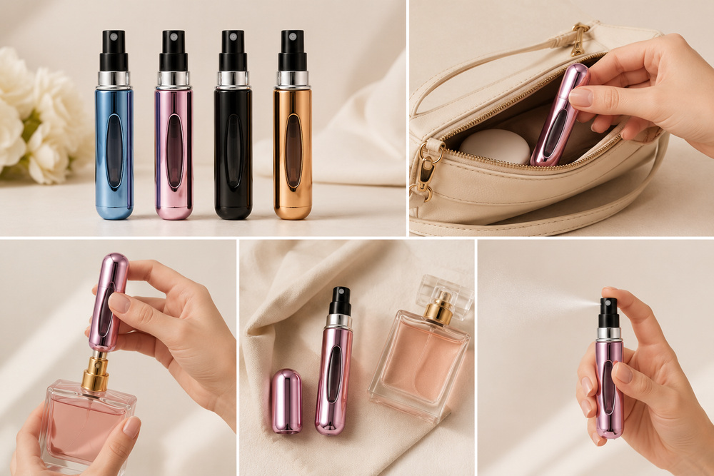 Mini vaporisateur de parfum rechargeable